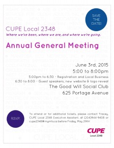 Click here to download the AGM poster!